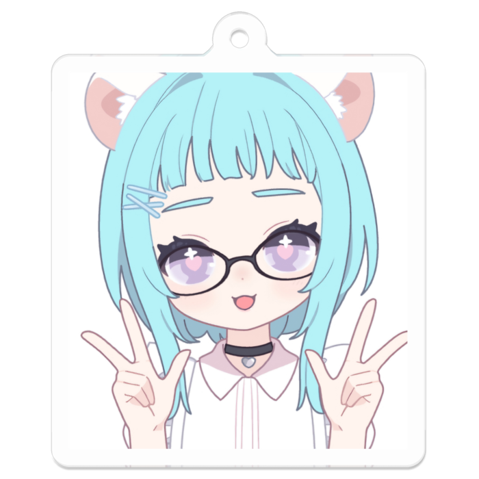 アクリルキーホルダー - A