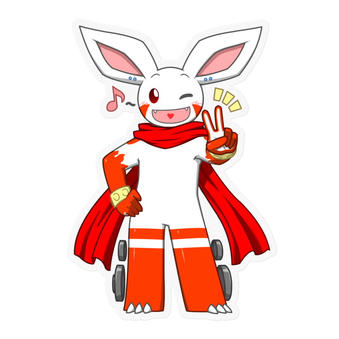 ステッカー - 100 x 100 (mm)(1)