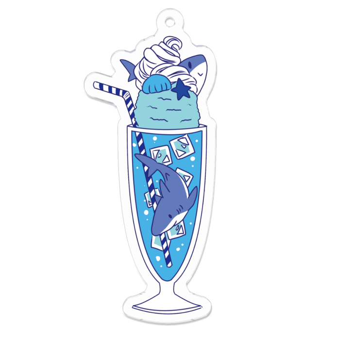 アクリルキーホルダー - 70 x 70 (mm)