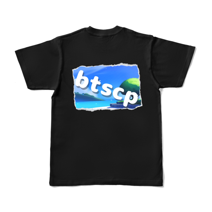 カラーTシャツ - S - ブラック (濃色)｜Colored T-Shirt - S - Black (Dark)