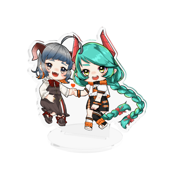 アクリルフィギュア - 100x100mm