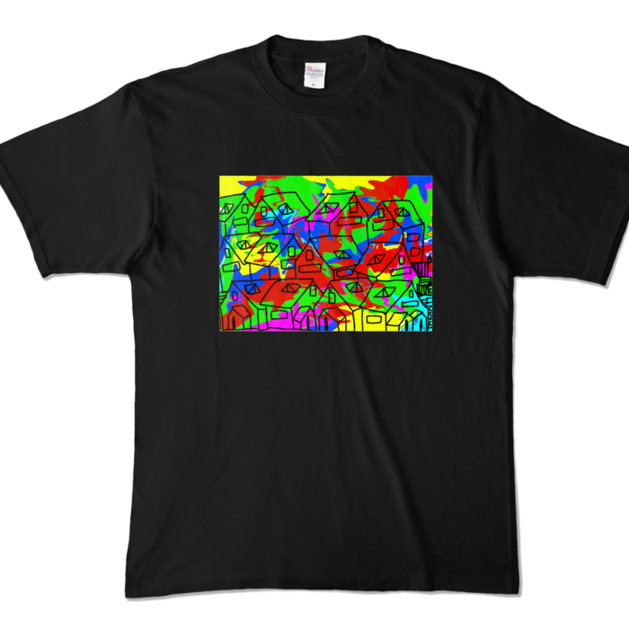 カラーTシャツ - XL - ブラック (濃色)