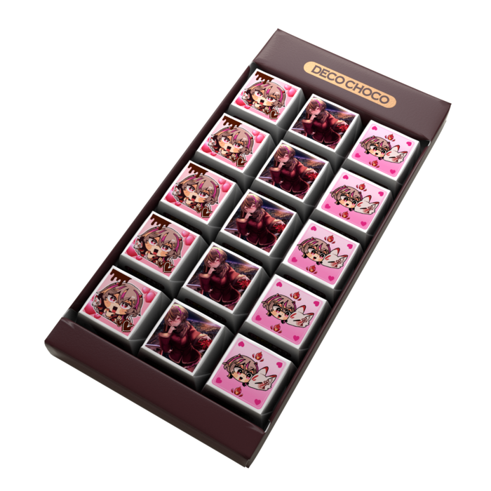 DECOチョコ - 列ごとにデザイン