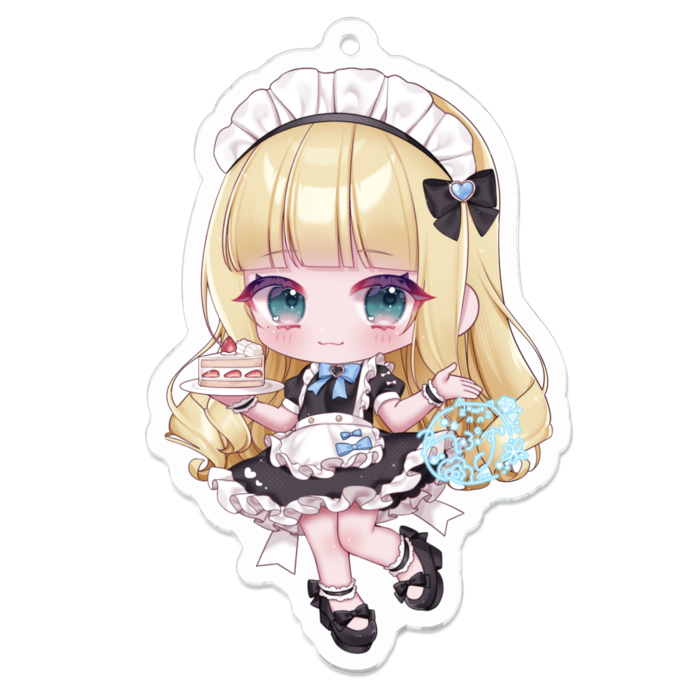 アクリルキーホルダー - 70 x 70 (mm)