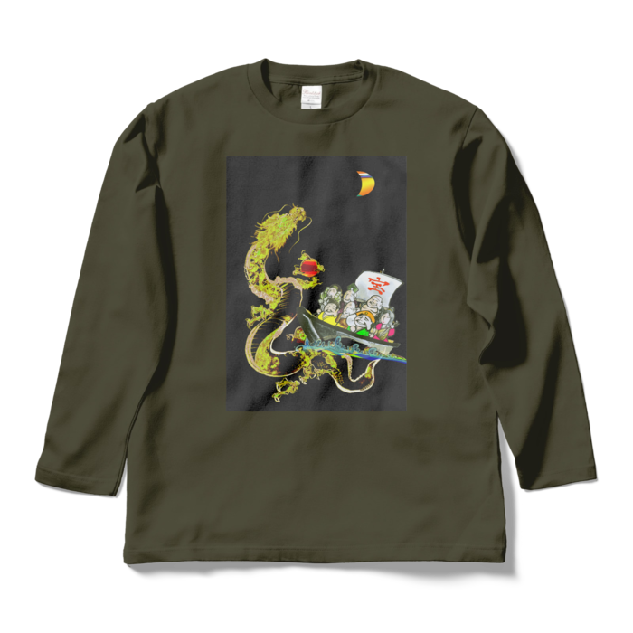 ロングスリーブTシャツ - L - アーミーグリーン