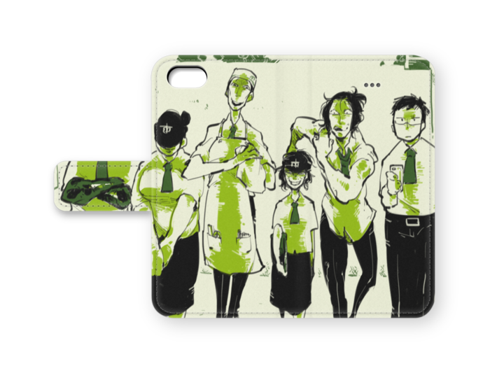 手帳型iPhoneケース - iPhone5