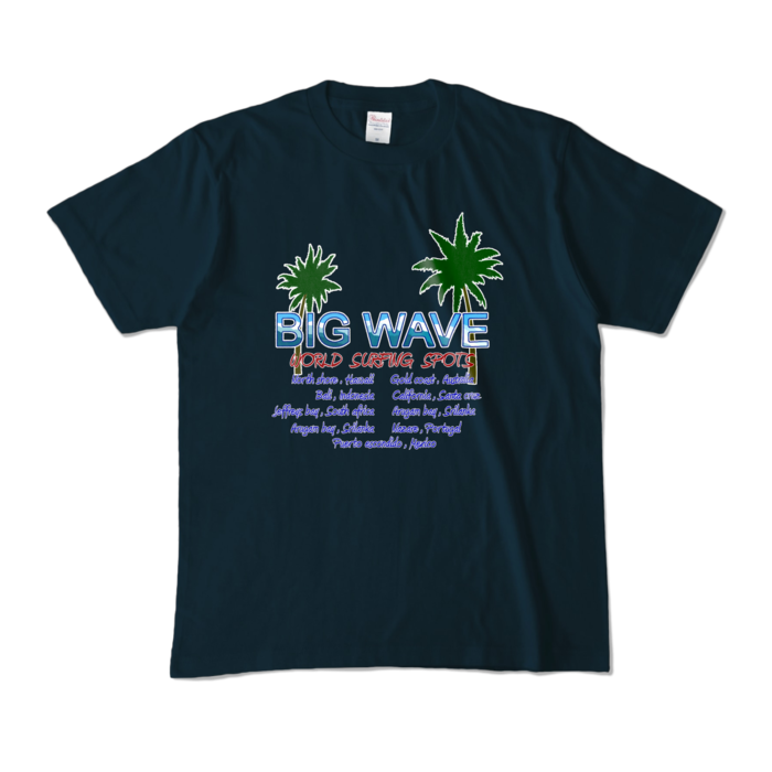カラーTシャツ - M - ネイビー (濃色)