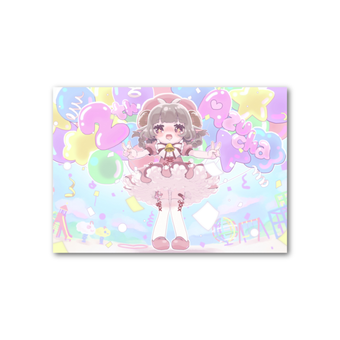 フォト風カード - 横 - 片面