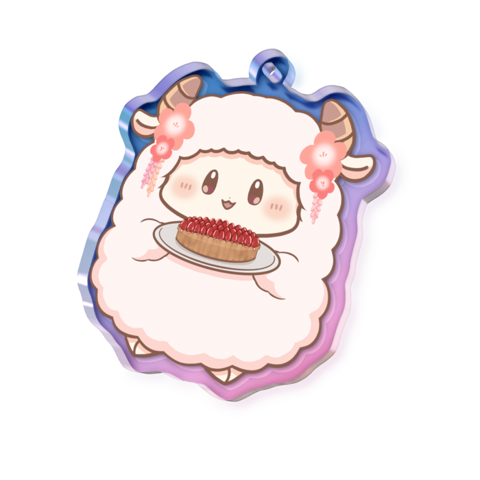 けだま⑦ - 50 × 50mm