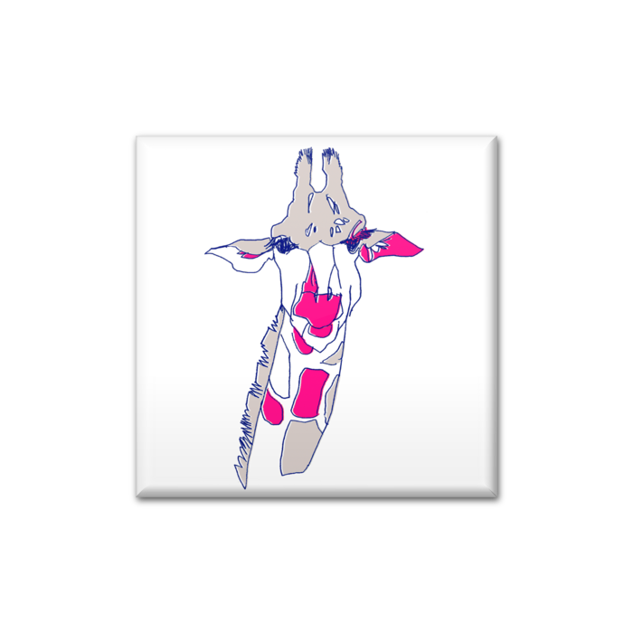 缶バッジ - 四角形40mm