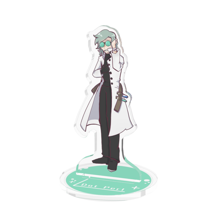 アクリルフィギュア(鬱) - 70x70mm