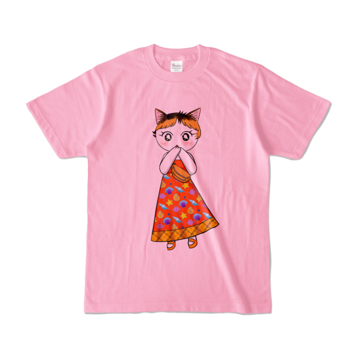 カラーTシャツ - S - ピーチ (淡色)