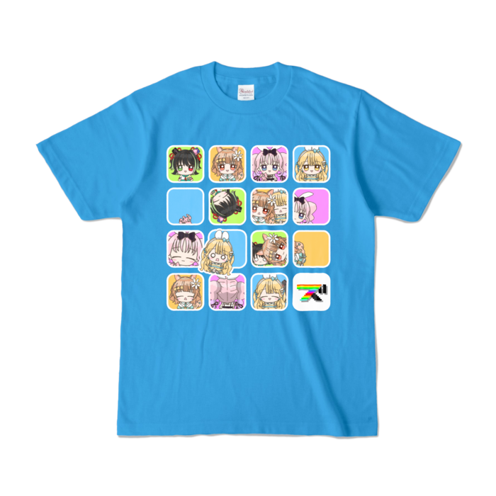カラーTシャツ - S - ターコイズ (濃色)