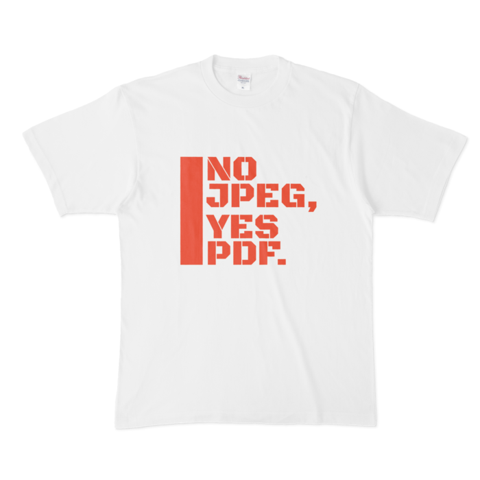 ピアニストの気持ちTシャツ02 - XL - 白