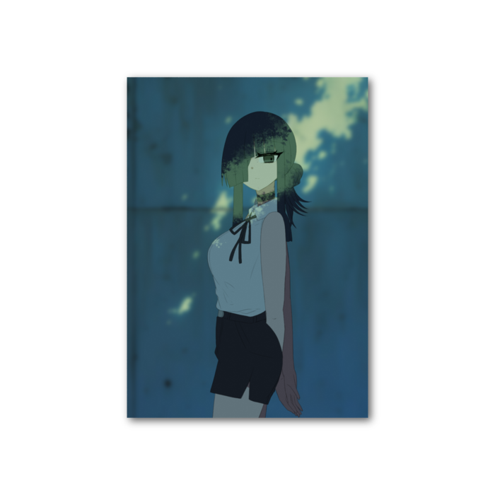 フォト風カード - 縦 - 片面