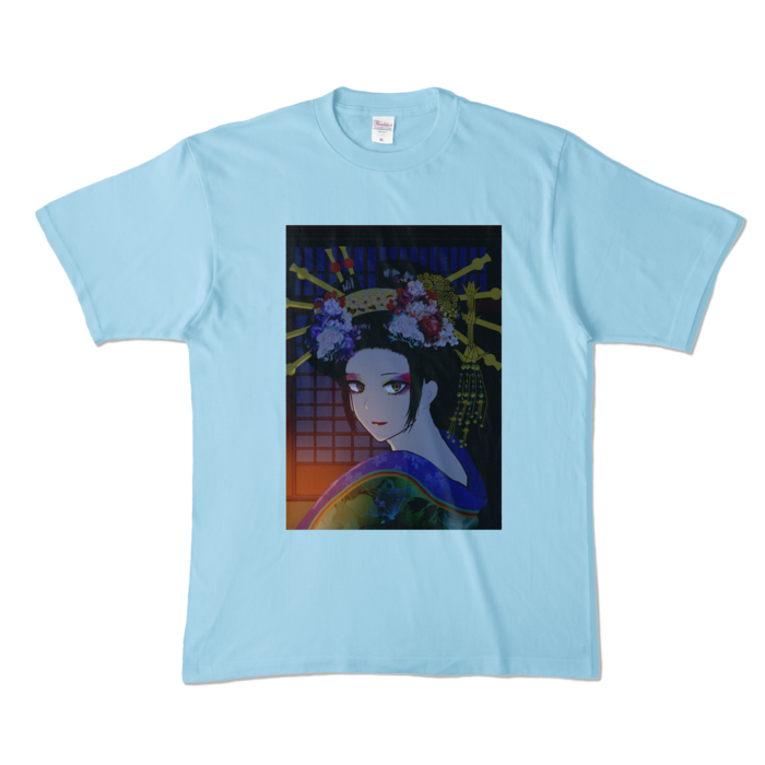 カラーTシャツ - XL - ライトブルー (淡色)