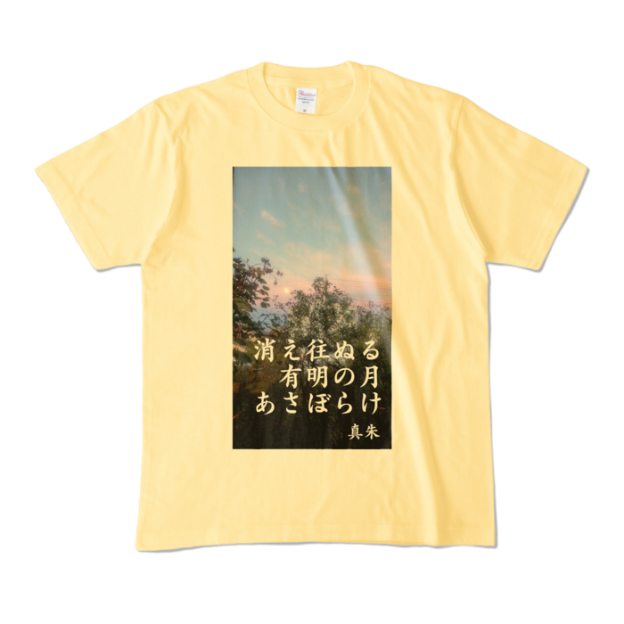 カラーTシャツ - M - ライトイエロー (淡色)