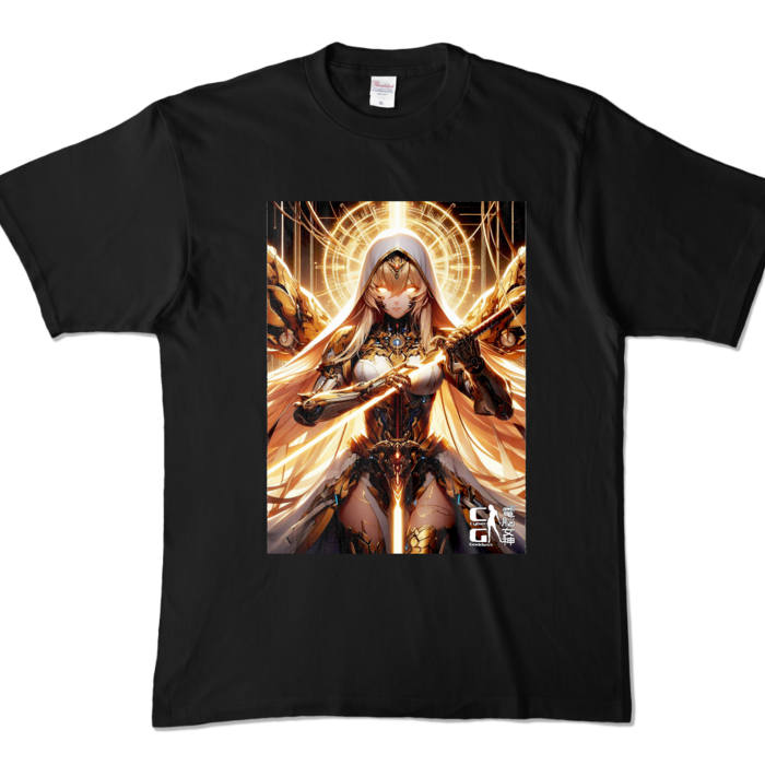 カラーTシャツ - XL - ブラック (濃色)