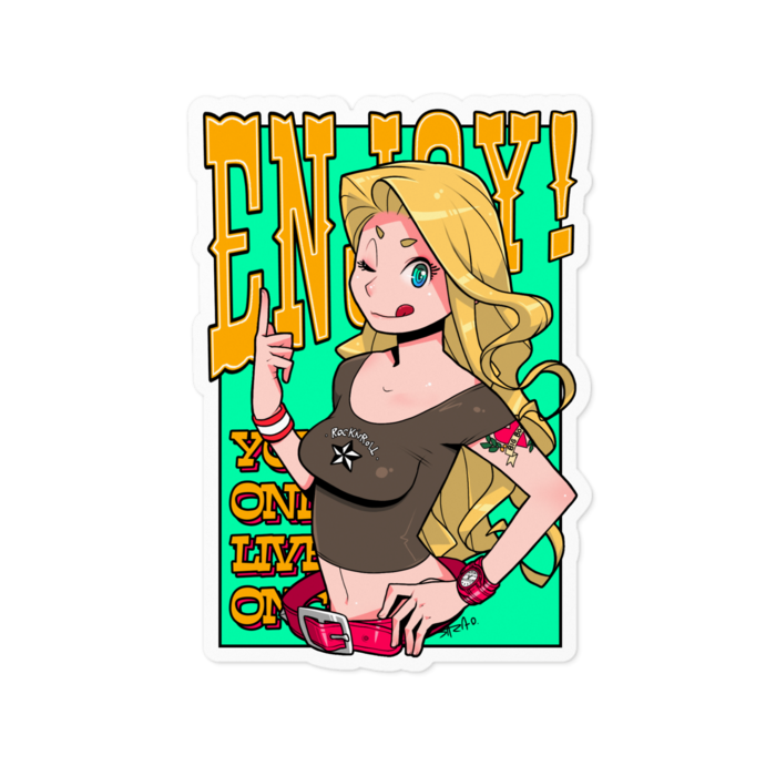 ステッカー - 100 x 100 (mm)