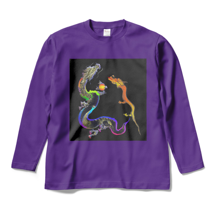 ロングスリーブTシャツ - M - パープル