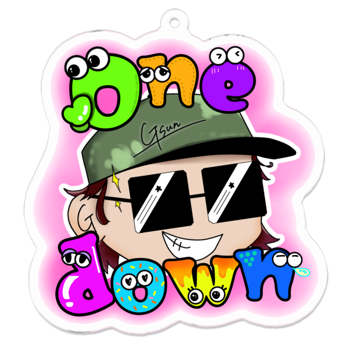 アクリルキーホルダー - 70 x 70 (mm)