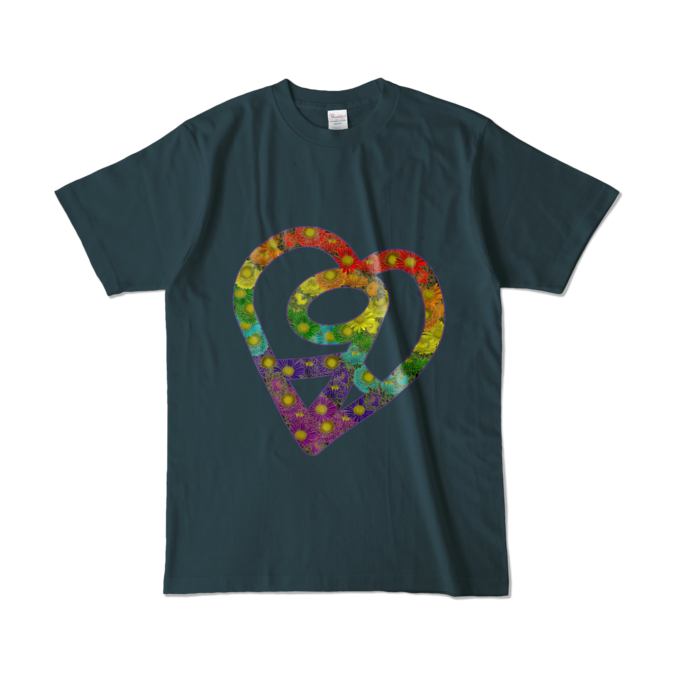 カラーTシャツ - L - デニム (濃色)