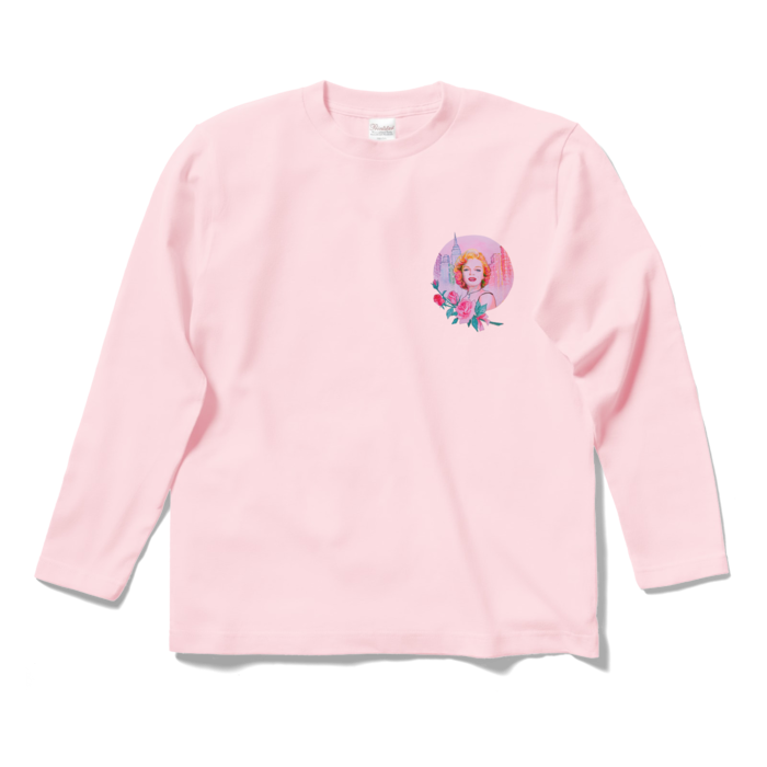 ロングスリーブTシャツ - S - ライトピンク