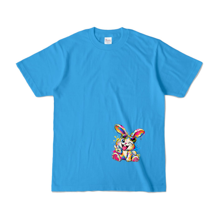カラーTシャツ - S - ターコイズ （濃色）