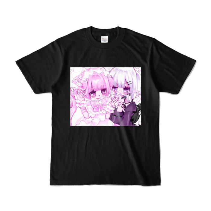 カラーTシャツ - S - ブラック (濃色)