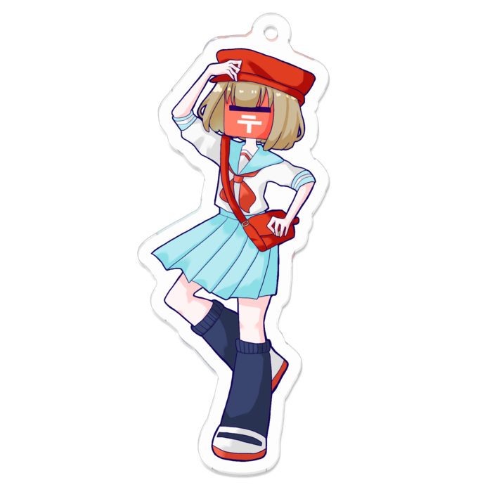 アクリルキーホルダー - 70 x 70 (mm)