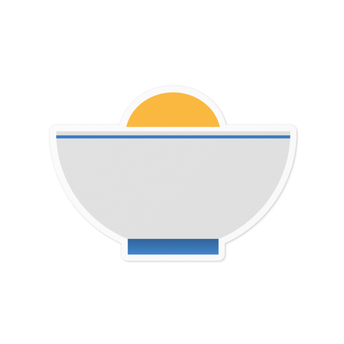 ステッカー - 100 x 100 (mm)