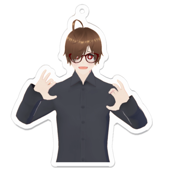 アクリルキーホルダー - 70 x 70 (mm)