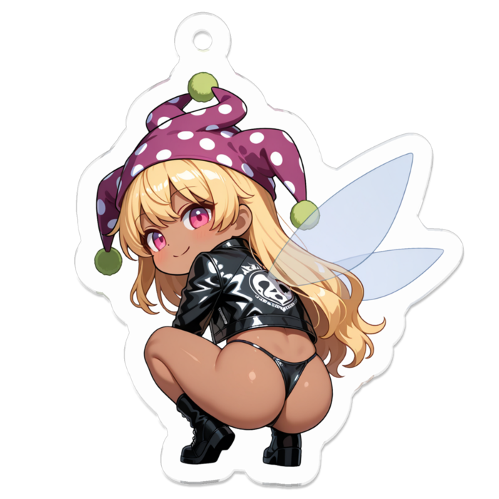 アクリルキーホルダー - 50 x 50 (mm)(ロゴ無し)