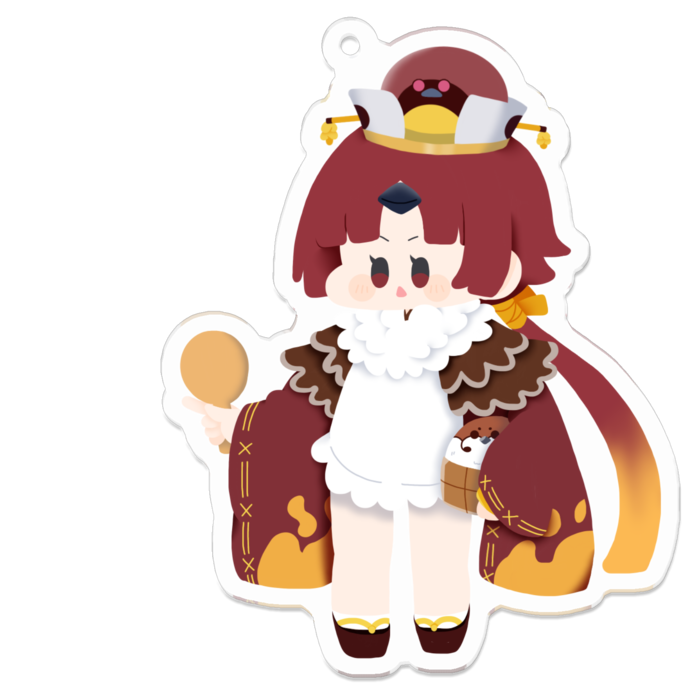 アクリルキーホルダー - 70 x 70 (mm)