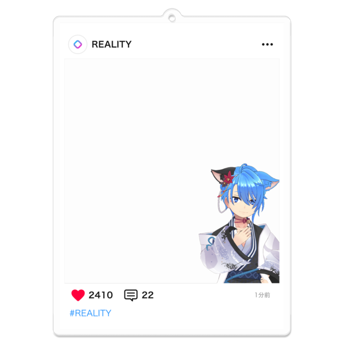 アクリルキーホルダー - 100 x 100 (mm)