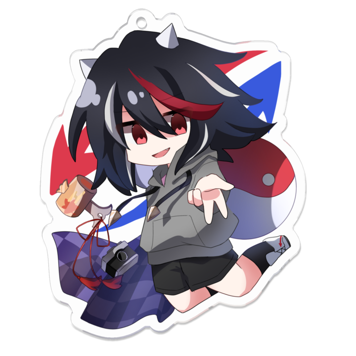 アクリルキーホルダー - 70 x 70 (mm)