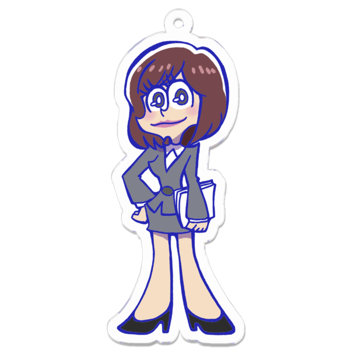 アクリルキーホルダー - 70 x 70 (mm)