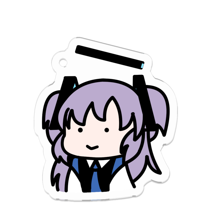 アクリルキーホルダー - 50 x 50 (mm)