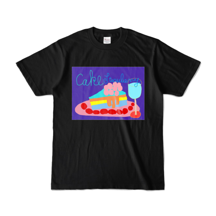 カラーTシャツ - S - ブラック (濃色)