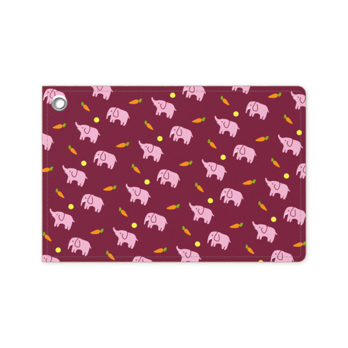 ピンクぞうさん - 70 x 105 (mm)