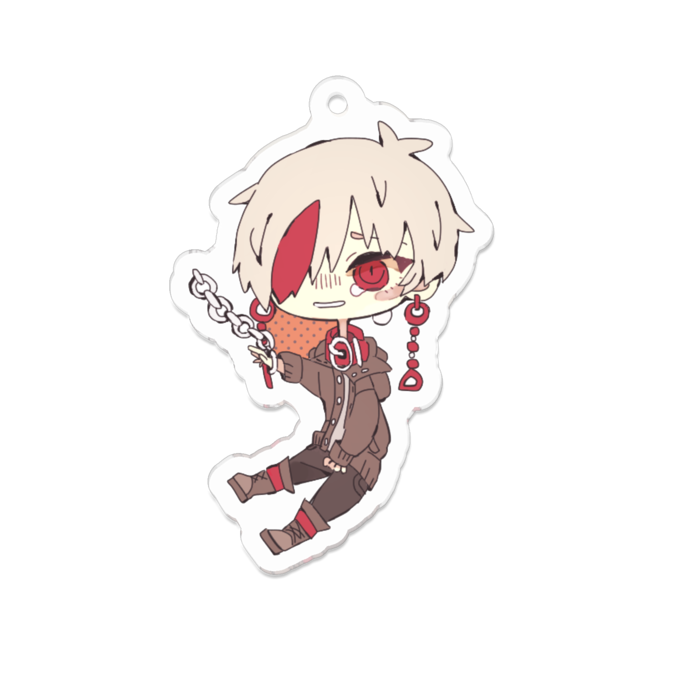 アクリルキーホルダー - 70 x 70 (mm)