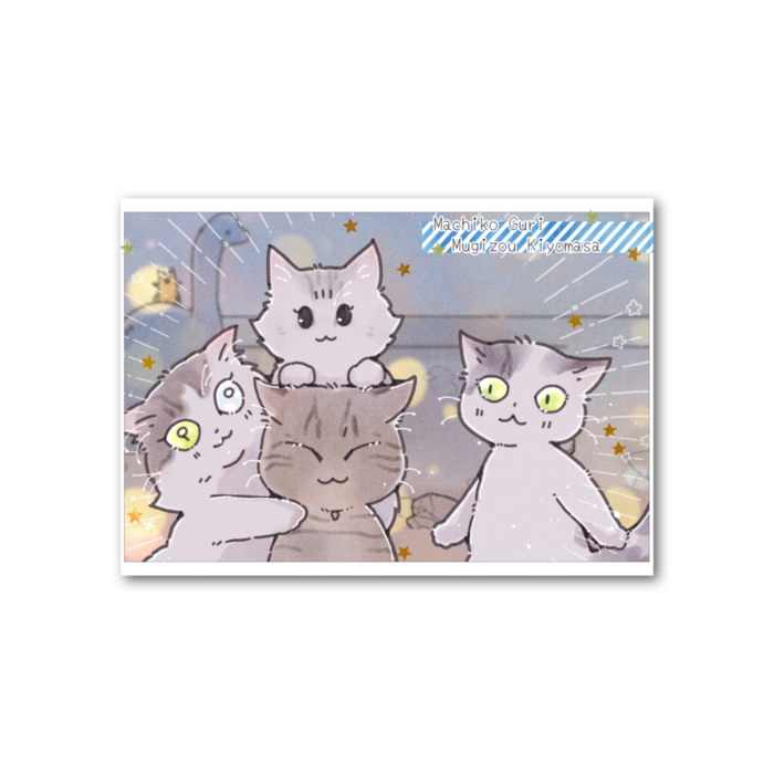 フォト風カード - 横 - 両面