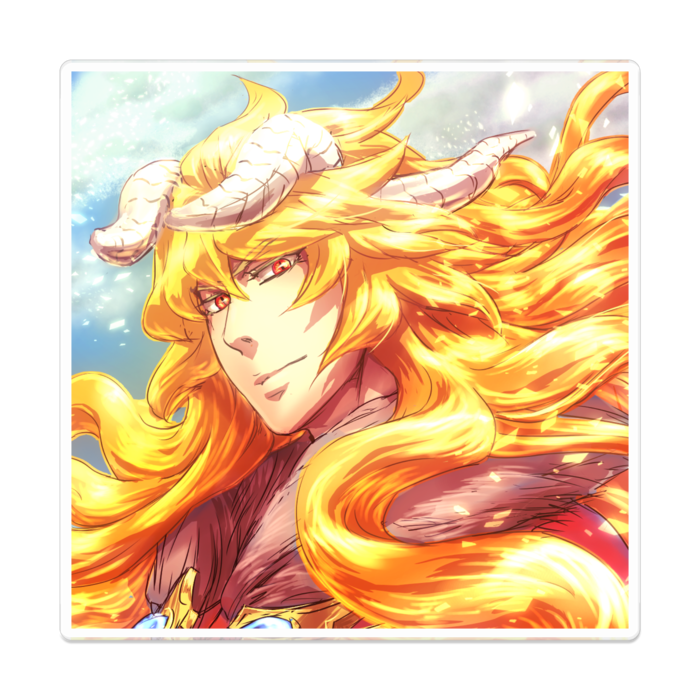 アクリルバッジ - 100 x 100 (mm)