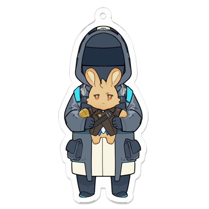 アクリルキーホルダー - 70 x 70 (mm)