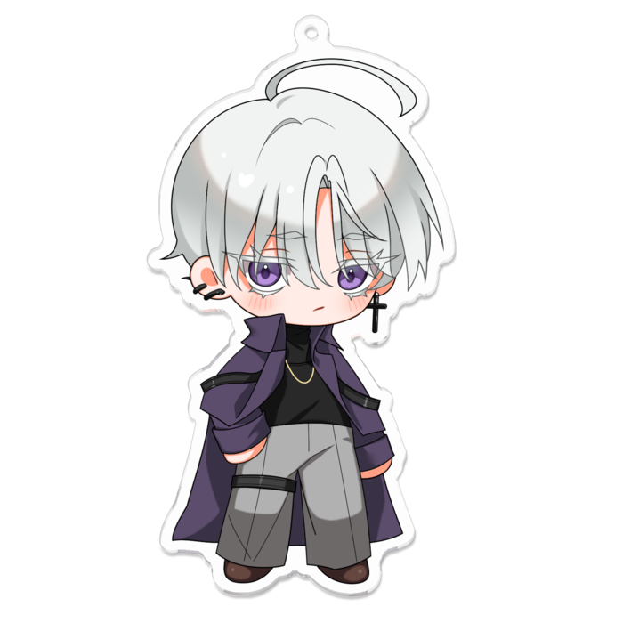 アクリルキーホルダー - 100 x 100 (mm)