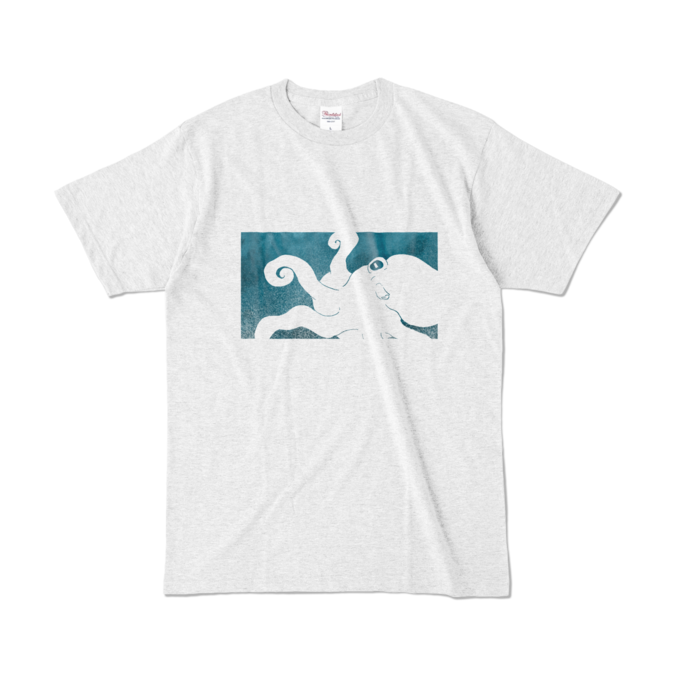 カラーTシャツ - L - アッシュ (淡色)