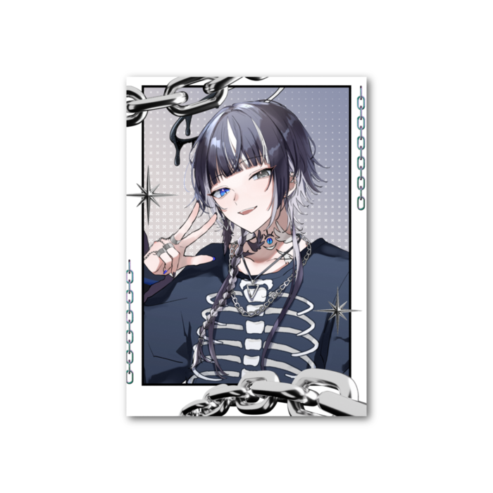 フォト風カード - 縦 - 片面