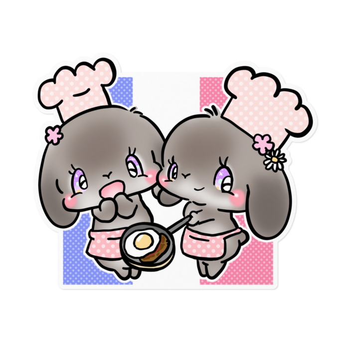 ステッカー - 160 x 160 (mm)