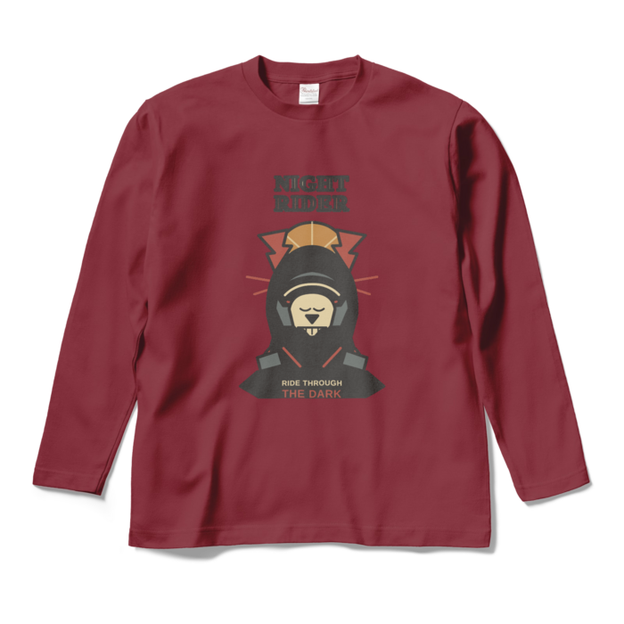 ロングスリーブTシャツ - M - バーガンディ