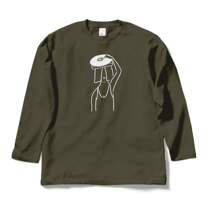 ロングスリーブTシャツ - L - アーミーグリーン